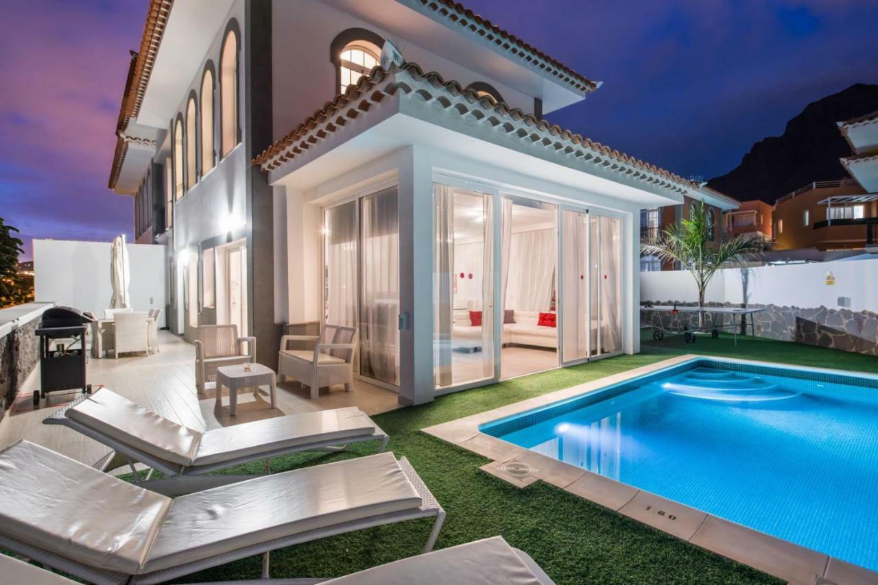Willa Luxury White With Sea View, Heated Pool Costa Adeje (Tenerife)